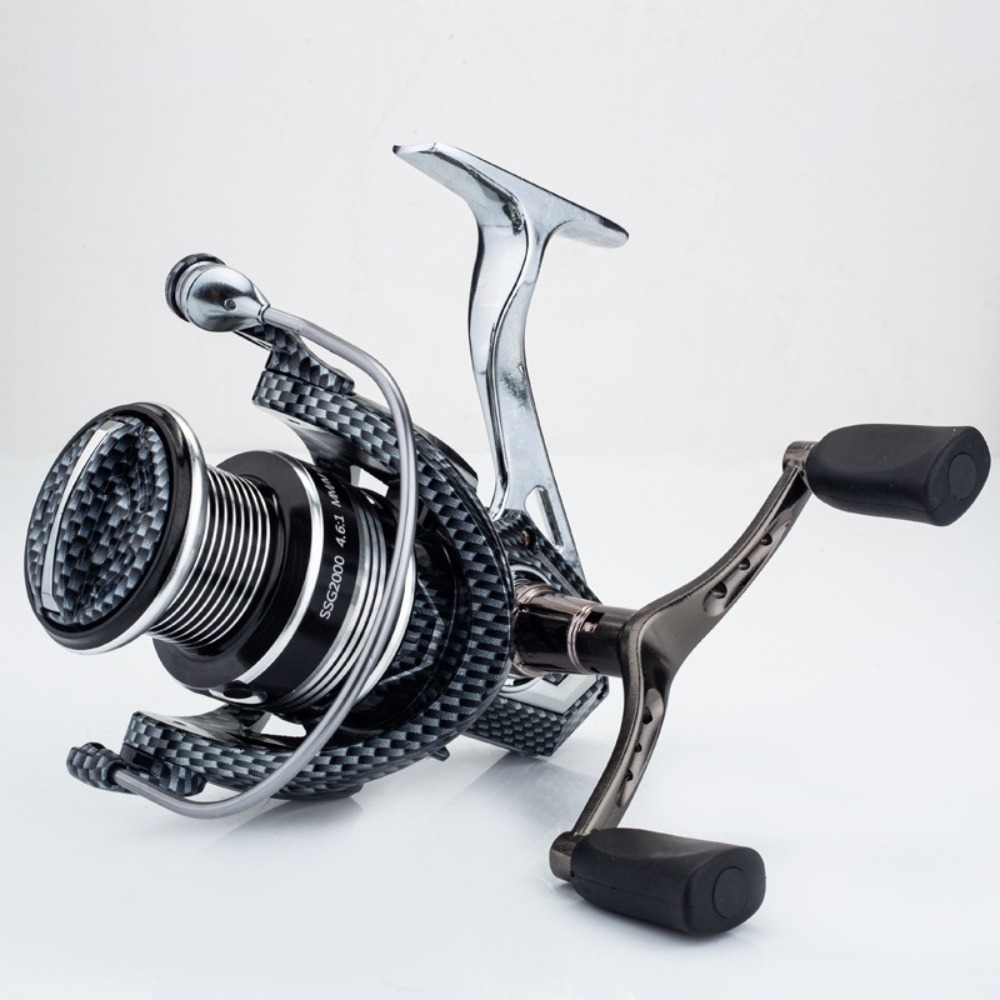 Trolling Reel - Manivela de Carretilha Dupla para Pesca,
